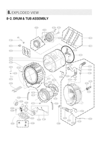Part Location Diagram of MDS63711203 LG GASKET
