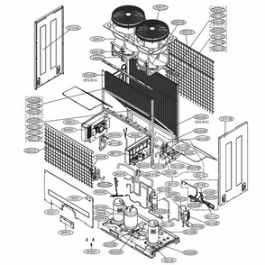 Part Location Diagram of 4022U-L004C LG DAMPER,RUBBER