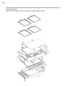 Refrigrator Parts Diagram and Parts List for LCFS22EXS ASTCNA1 LG Refrigerator