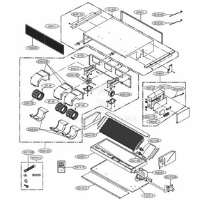 Part Location Diagram of EBR57215502 LG PCB Assembly,Option
