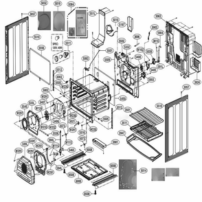 Part Location Diagram of MCK68473806 LG COVER,REAR