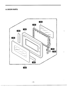 Complete Microwave Page 2 Diagram and Parts List for MA-682M  LG Microwave