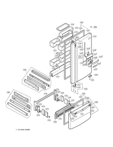 Part Location Diagram of 3650JJ2008E LG Handle,Refrigerator
