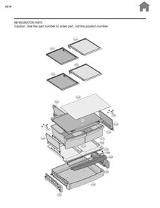 Refrigerator Parts Diagram and Parts List for LFCS22520D ASBCNA6 LG Refrigerator