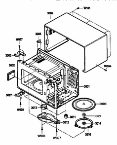 Part Location Diagram of 507276 LG Out case