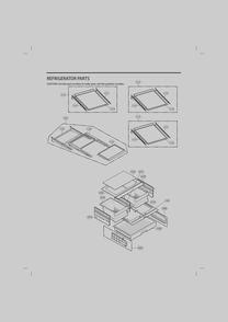 Refrigerator Parts Diagram and Parts List for GC-L28AGSXM ASTCNA0 LG Refrigerator