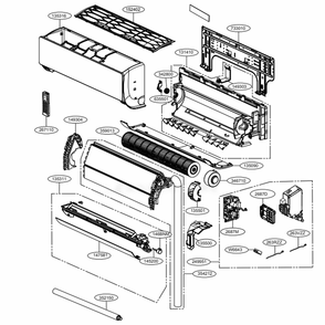 Part Location Diagram of EBR88276703 LG PCB ASSEMBLY,MAIN