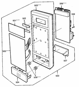 Part Location Diagram of 503350 LG Button