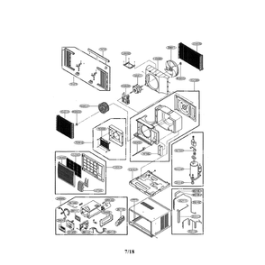 Part Location Diagram of ABQ74425001 LG CASE ASSEMBLY,CONTROL