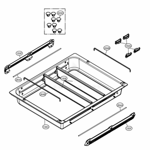 Custom Chill Parts Diagram and Parts List for LMXS30776D ASBCNA1 LG Refrigerator