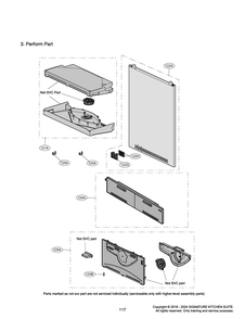 Perform Part Diagram and Parts List for GR-617AGPPM ASWCNA0 LG Refrigerator