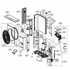 Part Location Diagram of EBR85104033 LG PCB ASSEMBLY,MAIN