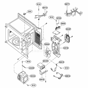 Part Location Diagram of EAF36358315 LG FUSE ASSEMBLY
