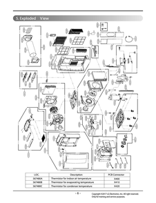 Part Location Diagram of COV33310502 LG MOTOR ASSEMBLY,AC,INDOOR,OUTSOURCING