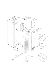 Part Location Diagram of ACQ87498105 LG COVER ASSEMBLY,HINGE