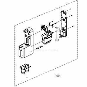 Base Assembly Body Diagram and Parts List for A929KVM AVWELGA LG Canister Vacuum