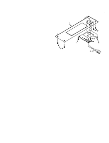 Service Parts Diagram and Parts List for 23334201  Kenmore Range Hood