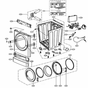 Part Location Diagram of EBR64583702 LG PCB ASSEMBLY,MAIN