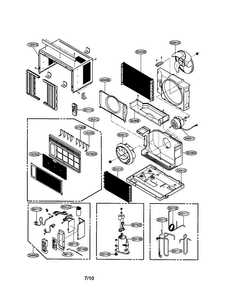 Part Location Diagram of 2520UCDA019 LG Compressor Set,China