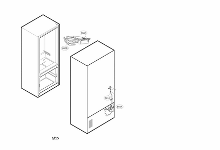 Ice Maker Parts Diagram and Parts List for 79571602013  Kenmore Refrigerator