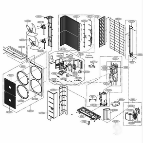 Part Location Diagram of EBR81792505 LG PCB ASSEMBLY,FILTER