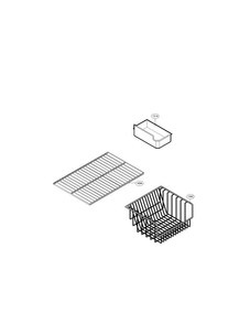 Freezer Parts Diagram and Parts List for LBC22520SW 03 LG Refrigerator