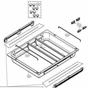 Customchill Parts Diagram and Parts List for 72483 ASTCSE2 LG Refrigerator