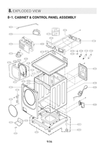 Part Location Diagram of EAM62492313 LG FILTER ASSEMBLY