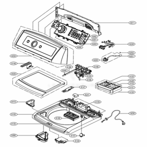 Part Location Diagram of EAD60820219 LG HARNESS,MULTI