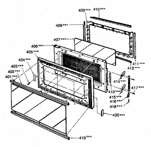 Part Location Diagram of 500349 LG Latch spring