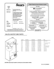 Diagram 1 Diagram and Parts List for GR-L328HSUM ASTCSE0 LG Refrigerator