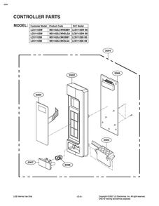 Part Location Diagram of MFM62857301 LG MEMBRANE