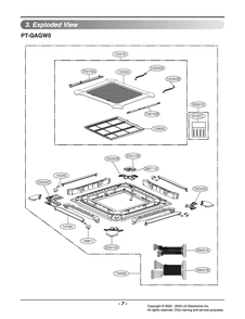 Part Location Diagram of AAA74958401 LG ACCESSORY ASSEMBLY