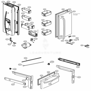 Part Location Diagram of MCR66429638 LG DECOR,HANDLE