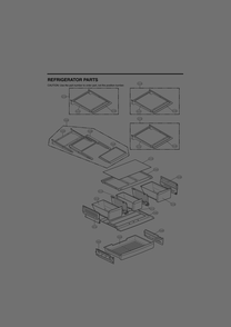 Refrigerator Parts Diagram and Parts List for GR-L28ANSHP ASTCNA2 LG Refrigerator