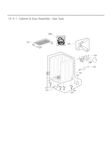 Part Location Diagram of ABJ73928241 LG CABINET ASSEMBLY