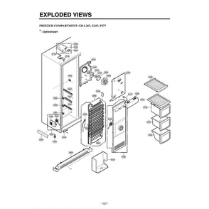 Section 4 Diagram and Parts List for LRSC26960TT ATICLGA LG Refrigerator