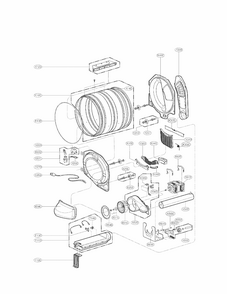 Part Location Diagram of EBR71725809 LG PCB ASSEMBLY,MAIN