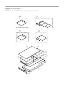 Refrigerator Diagram and Parts List for GC-L28ANMXM AMTCNA0 LG Refrigerator