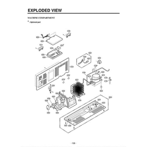 Section 1 Diagram and Parts List for LRSC21934TT ATICLGA LG Refrigerator