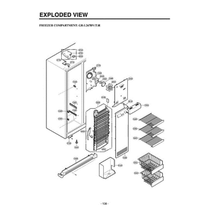Section 2 Diagram and Parts List for LRSC26912SW ASWCLGB LG Refrigerator