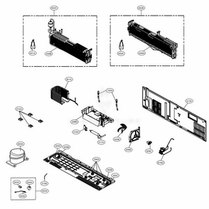 Cycle Parts Diagram and Parts List for LRMDS3006S ASTCNA0 LG Refrigerator