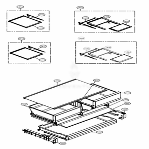 Part Location Diagram of AJP75235009 LG TRAY ASSEMBLY,VEGETABLE