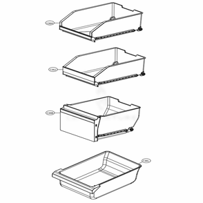 Part Location Diagram of MJS63552001 LG TRAY,FREEZER