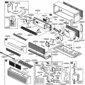 Part Location Diagram of ABQ76564805 LG CASE ASSEMBLY,CONTROL