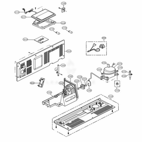 Part Location Diagram of EBR80977523 LG PCB ASSEMBLY,MAIN