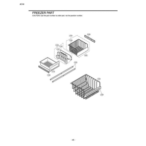Section 3 Diagram and Parts List for LRBC22544SB AWBCLGR LG Refrigerator
