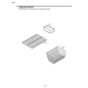 Section 4 Diagram and Parts List for LBC22518ST ASTCLGG LG Refrigerator