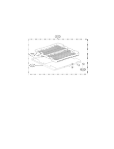 Cutlery Rack Parts Diagram and Parts List for LDF7774WW  LG Dishwasher