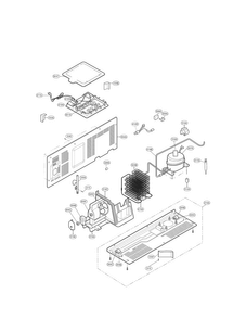 Maschine Parts Diagram and Parts List for LSC27937SW  LG Refrigerator